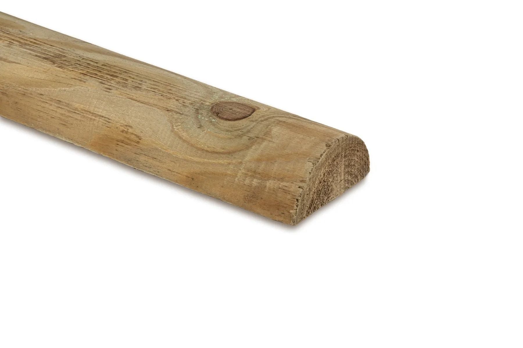 100mm x 3600mm Treated Machined Half Rounds – Eva Timber