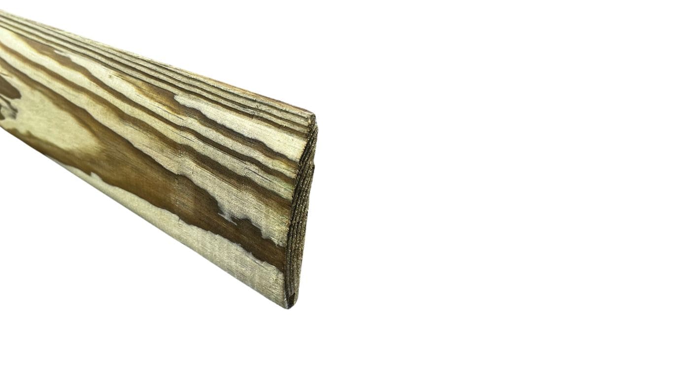 18mm x 96mm x 3600mm Loglap Cladding Green Treated – Eva Timber