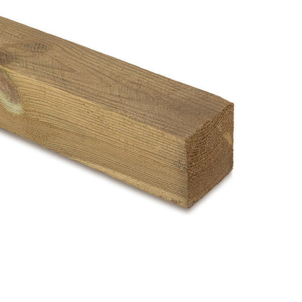  A robust and weather-resistant fence post with a sawn finish for a natural appearance. Treated with green preservative, this post measures 75mm in width, 75mm in depth, and 3000mm in height, providing strength and durability for reliable fencing installations