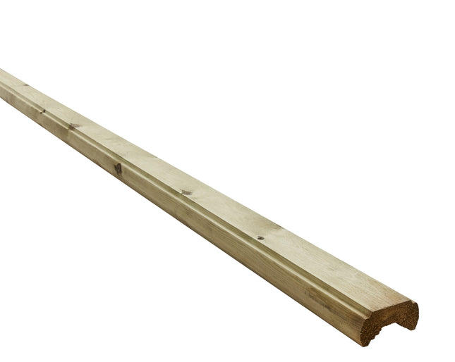 Multipurpose Decking Rail 32mm x 66mm x 1800mm