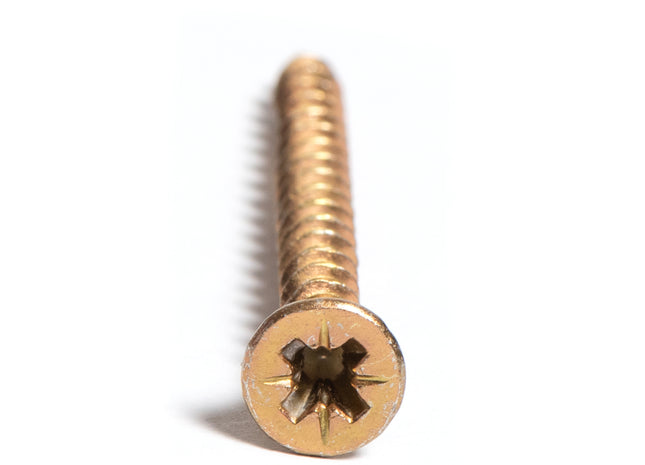 CUTTER SCREW YELLOW CSK PZD 4.0 x 40 CP (200)