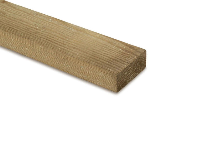 38mm x 100mm x 3600mm Sawn Carcassing Treated Green 