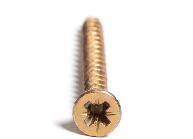 CUTTER SCREW YELLOW CSK PZD 6.0 x 100 CP (100)