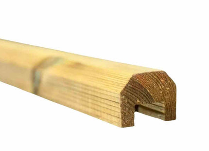 Fence Capping  38mm x 50mm x 3600mm Green Treated